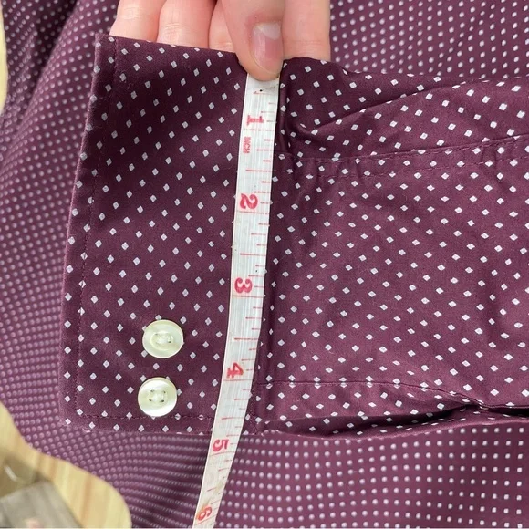 Michael Kors Men Shirt button down 15 1/2 32/33 M - Picture 9 of 13